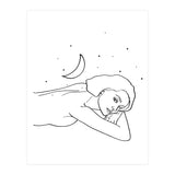 The Moon & The Stars Would Follow Her Wherever She Would Go (Print Only) thumbnail