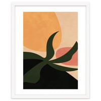 Abstract Boho Modern Plant