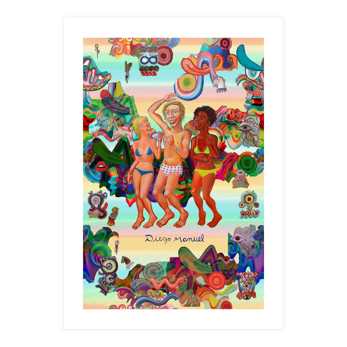 Graffitis 2021 Tapiz 94 (Print Only)