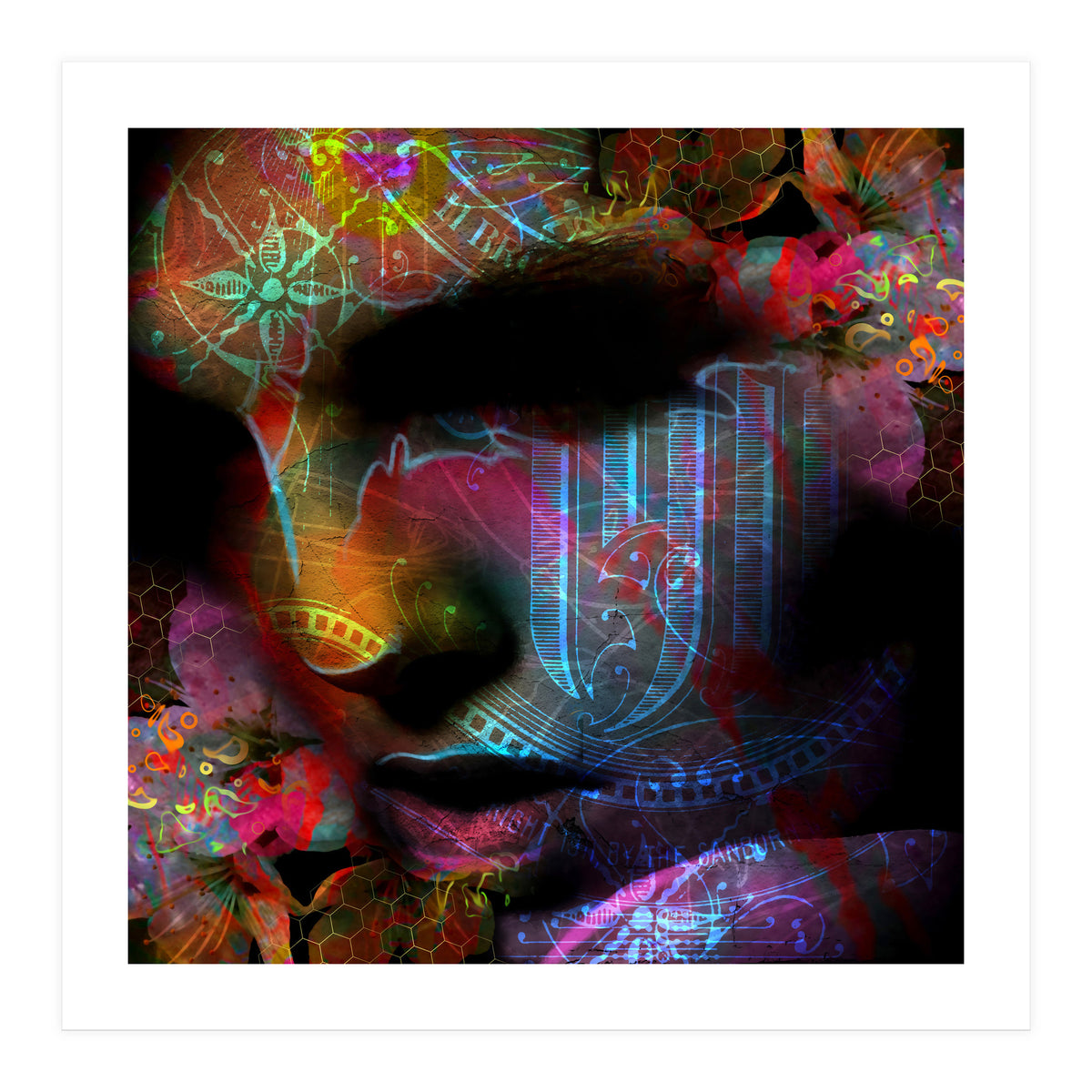 New Girl Face Redrefind (Print Only)