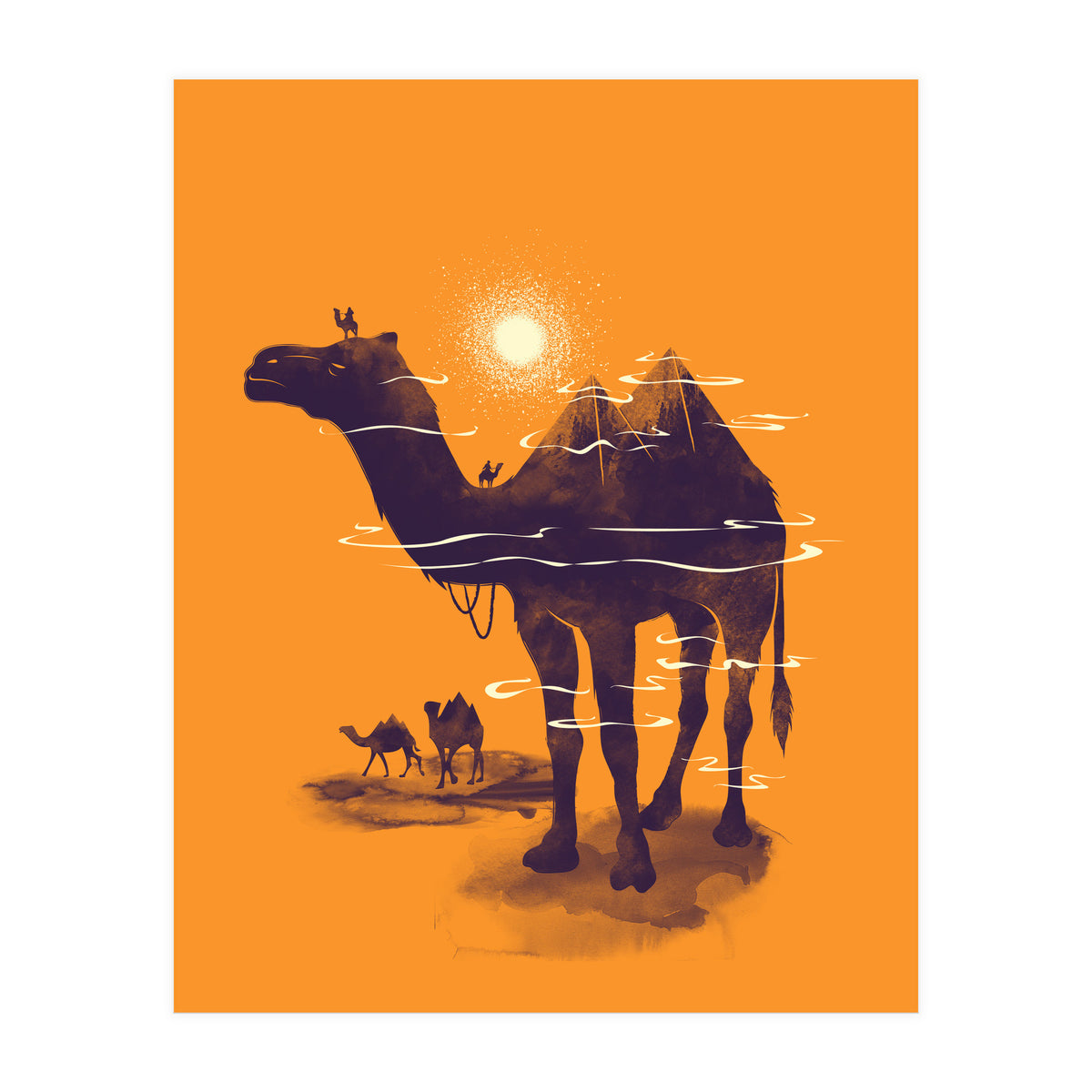 Walking Pyramid (Print Only)