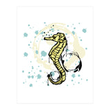 Sea Horse Scribble sketch (Print Only) thumbnail