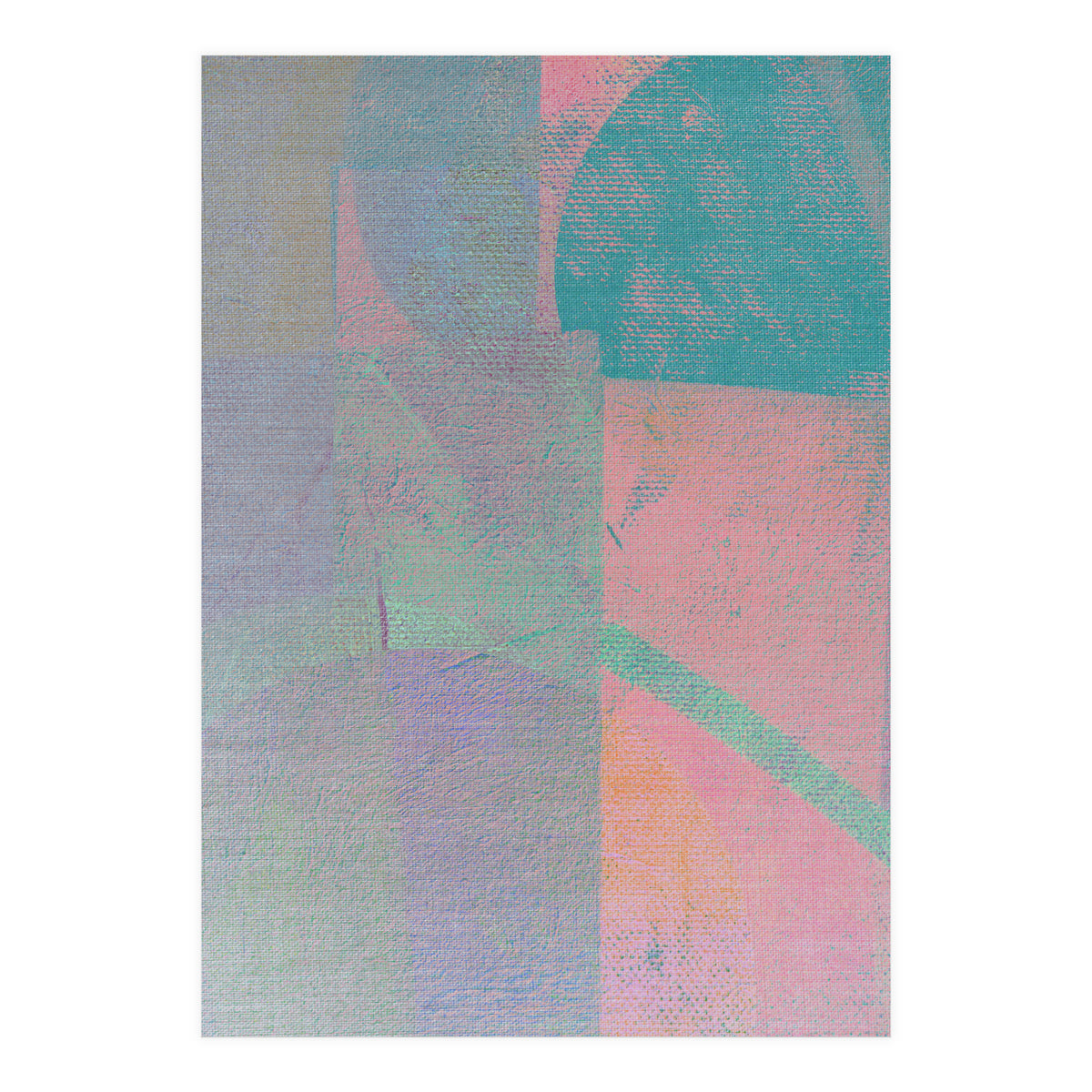 Fog In Downtown (1) (Print Only)