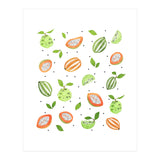 Papaya & Custard Apple (Print Only) thumbnail
