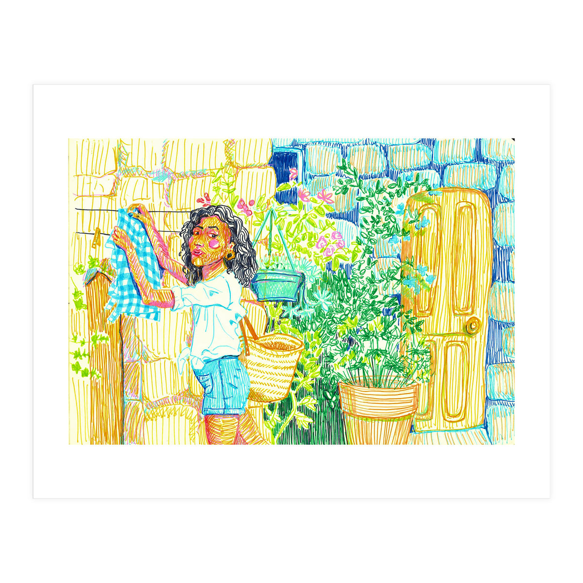 Provence Laundryday (Print Only)