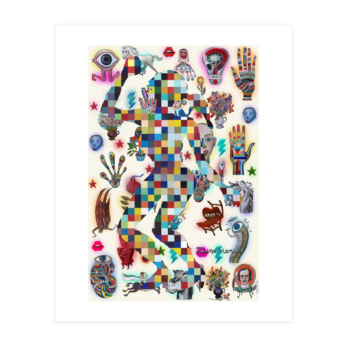 Dance Girl B 47 (Print Only)