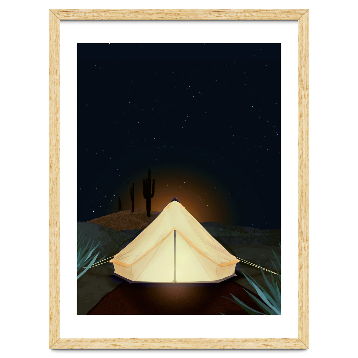 Tent at Night
