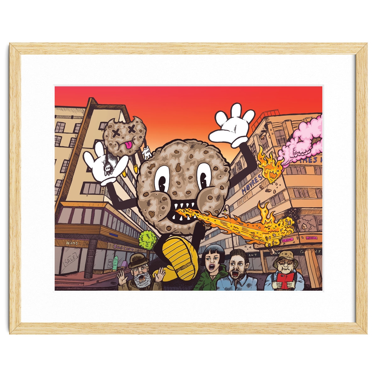 Cookie Monster 12.3% ABV Bourbon Barrel Aged Coconut Chocolate Chip Stout - Amundsen Brewery