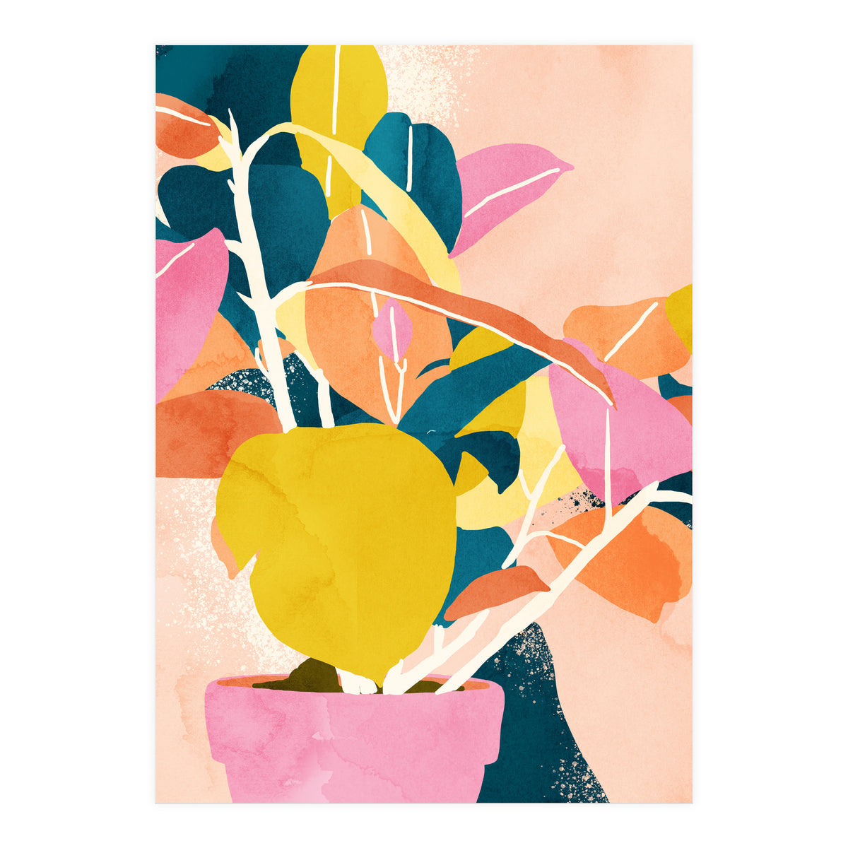 Nature Always Wears The Colors Of The Spirit (Print Only)