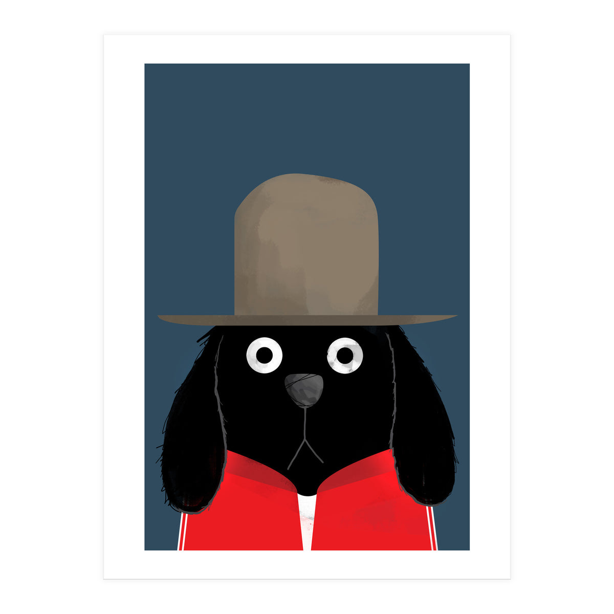 Doozal Dog Pharrell (Print Only)