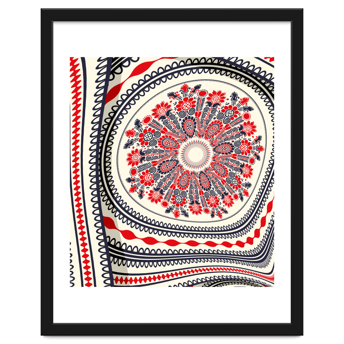 Romanian embroidery background 9