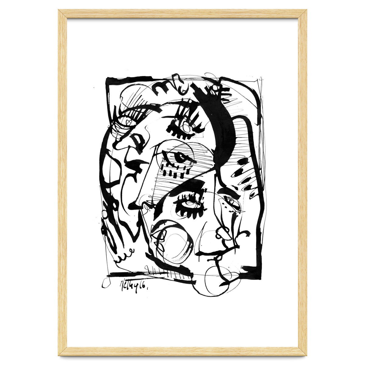 The Pretty People - b&w