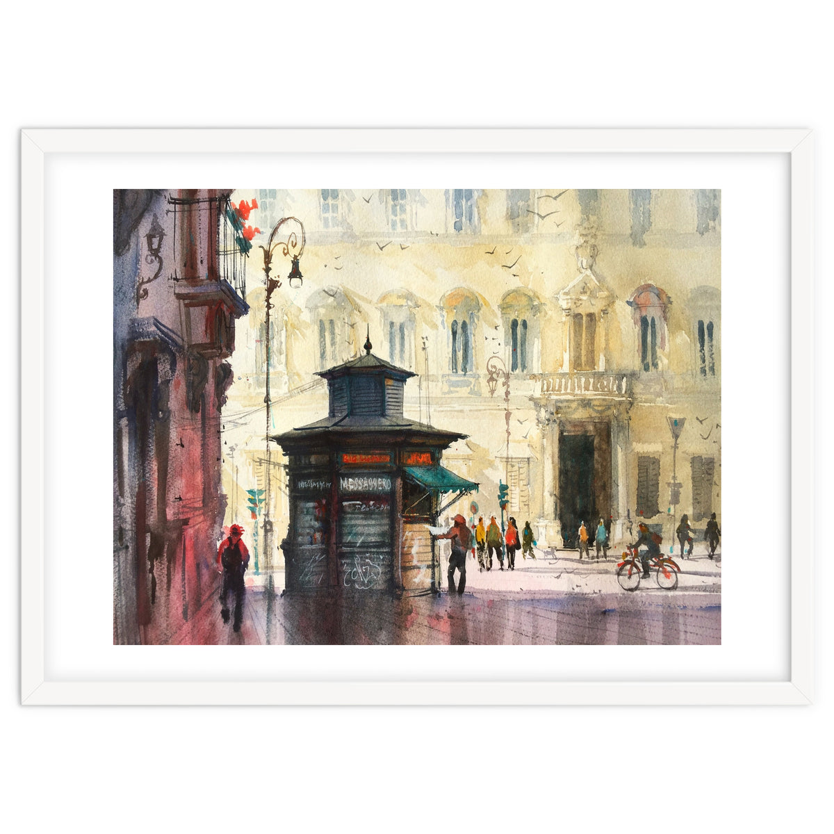 Newspaper Stall Rome