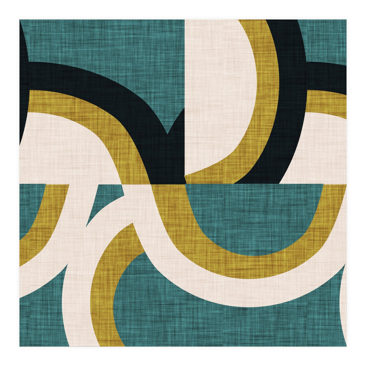 New Mid Mod Freeway Olive (Print Only)