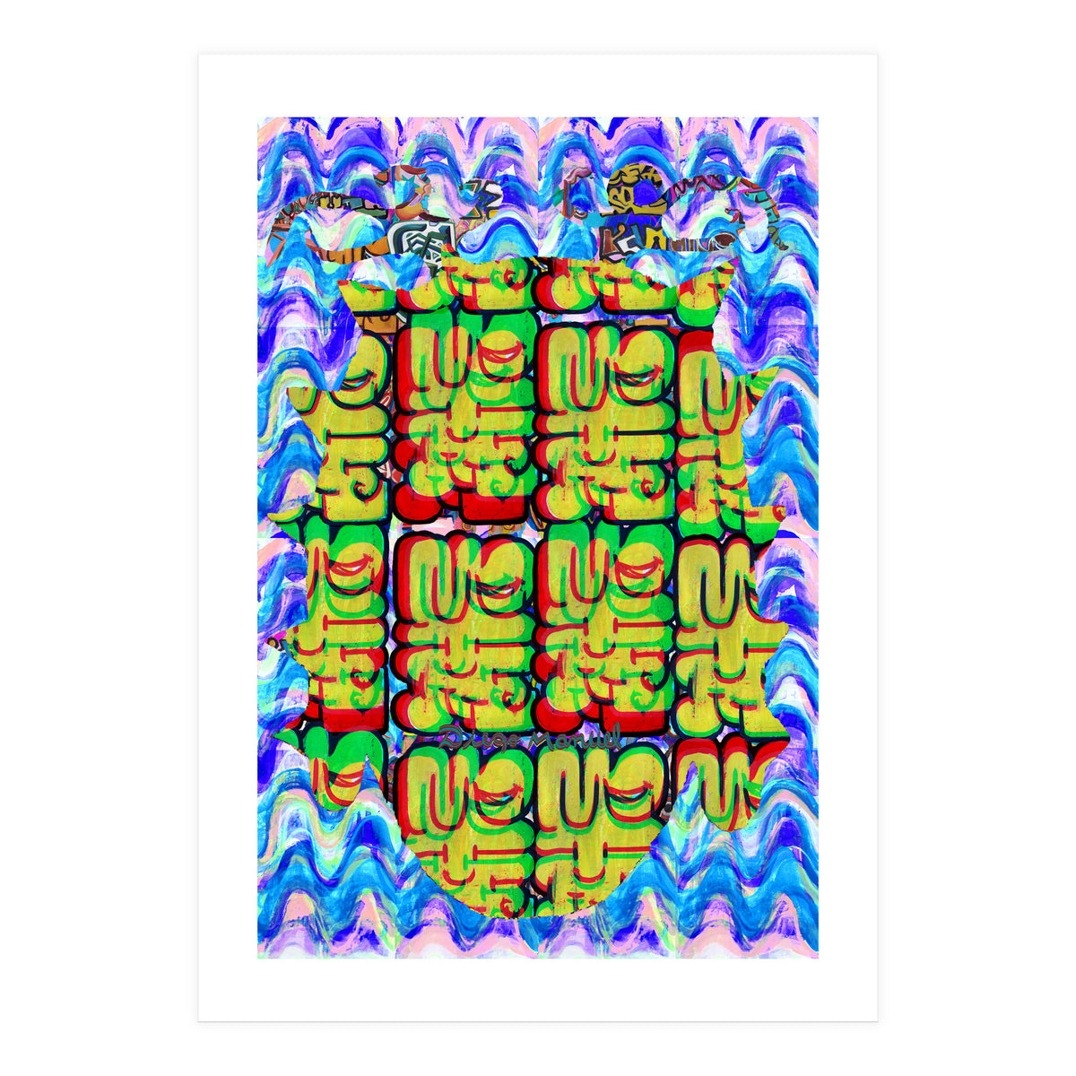 Graffiti Digital 9 (Print Only)