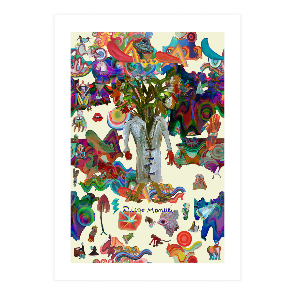 Graffitis 2021 Tapiz 47 B (Print Only)