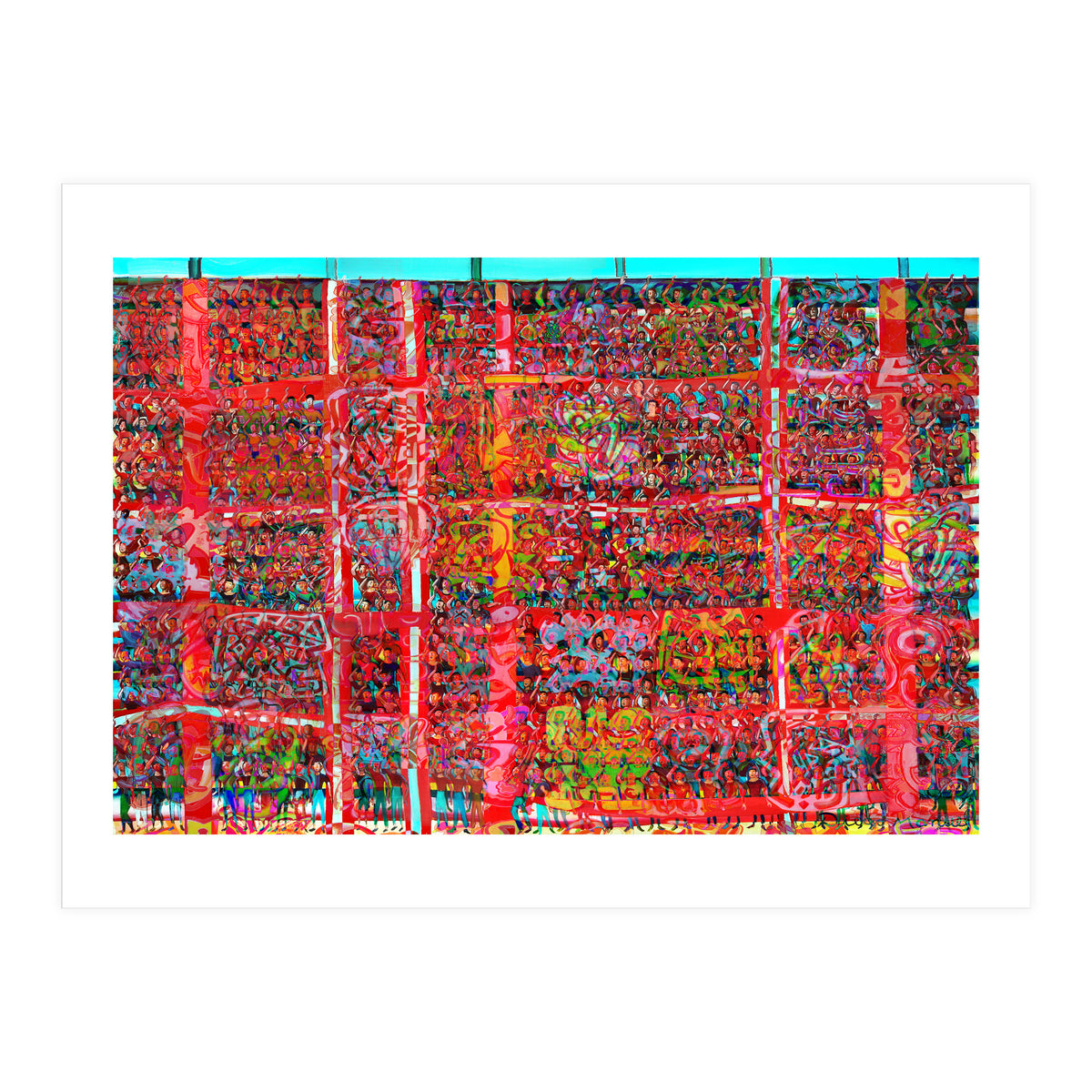 Gran Hinchada Roja 7 (Print Only)