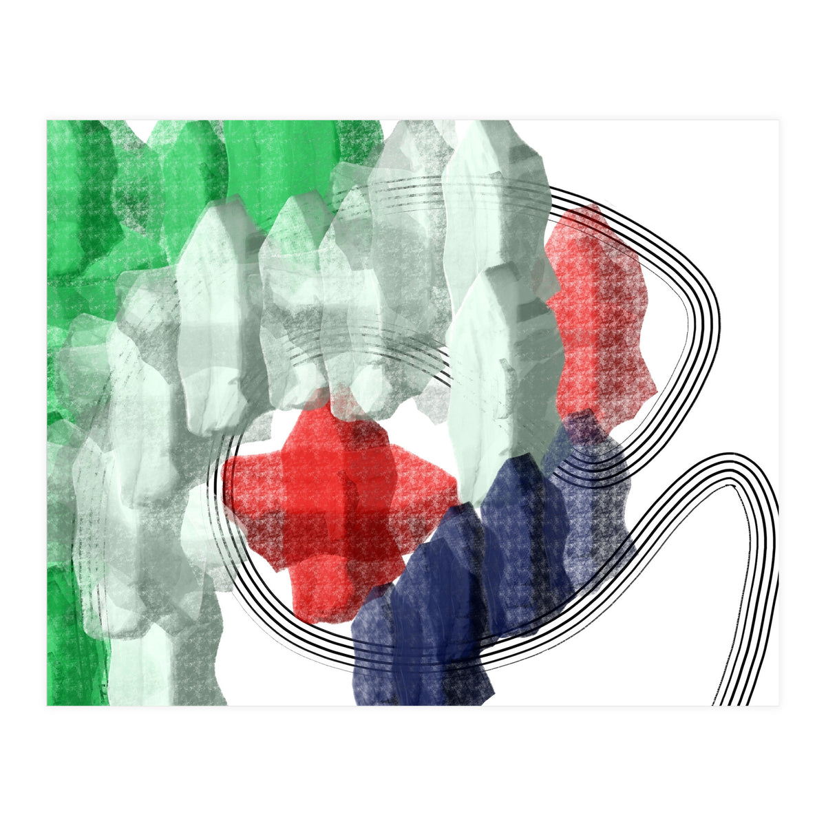 Rocks And Rocks (Print Only)