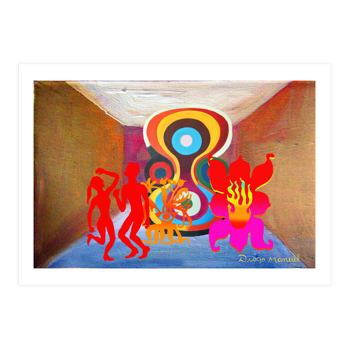 Pop Abstract Escena 2023 12 (Print Only)