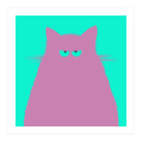Lilac Cat  (Print Only) thumbnail