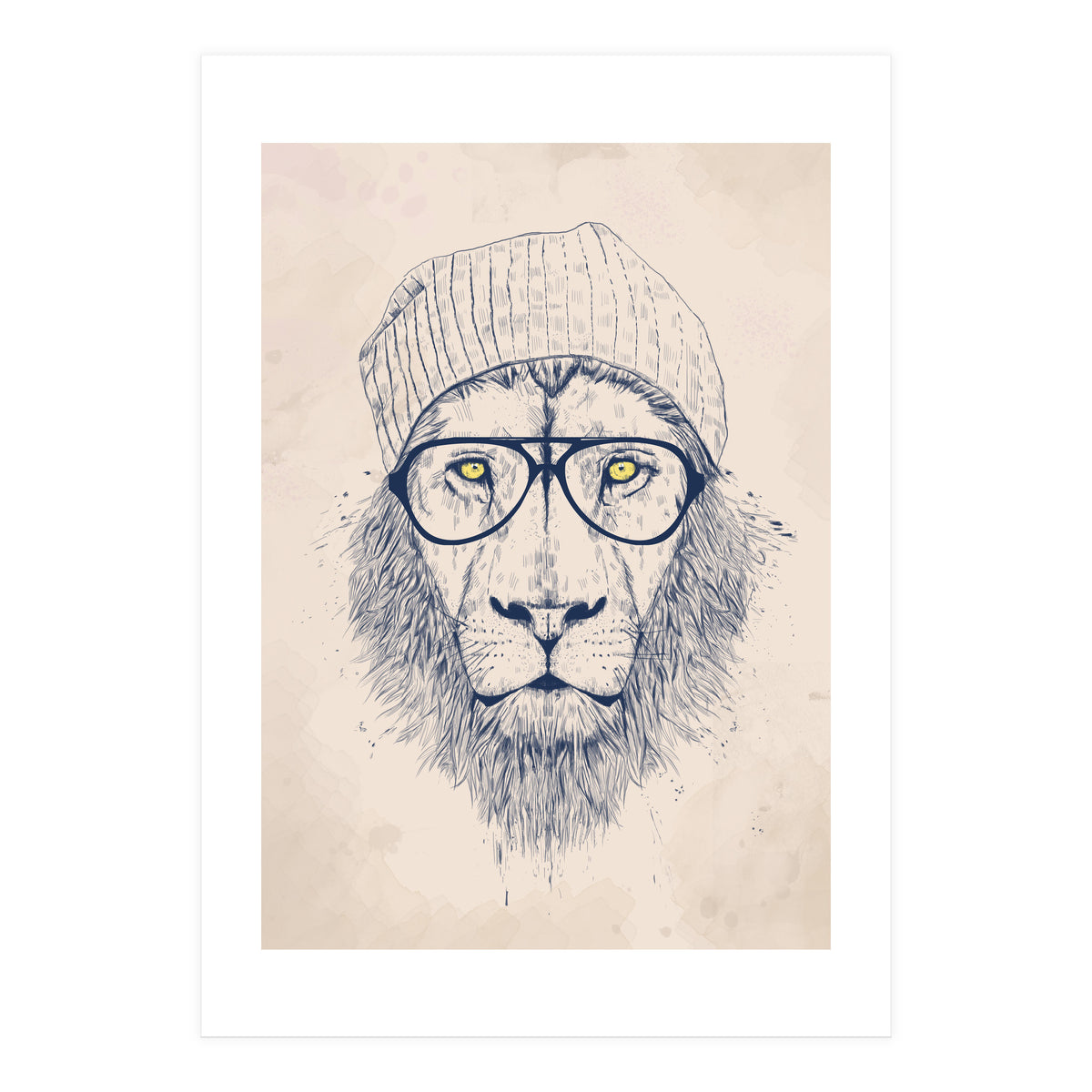 Cool Lion (Print Only)