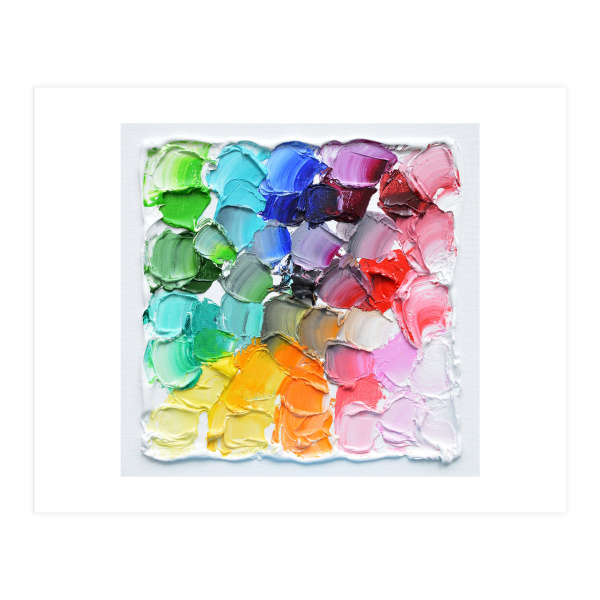 Tinted Polka Daubs (Print Only)