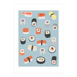 Sushi Roll Maki Nagiri Food Art (Print Only) thumbnail