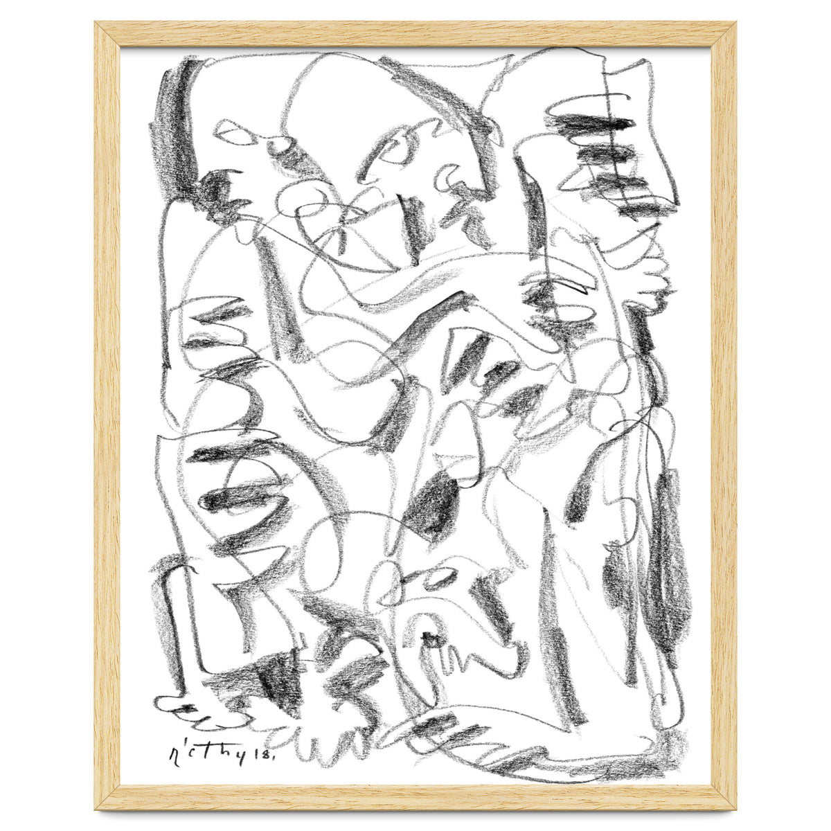 Out of the Shadows - b&w