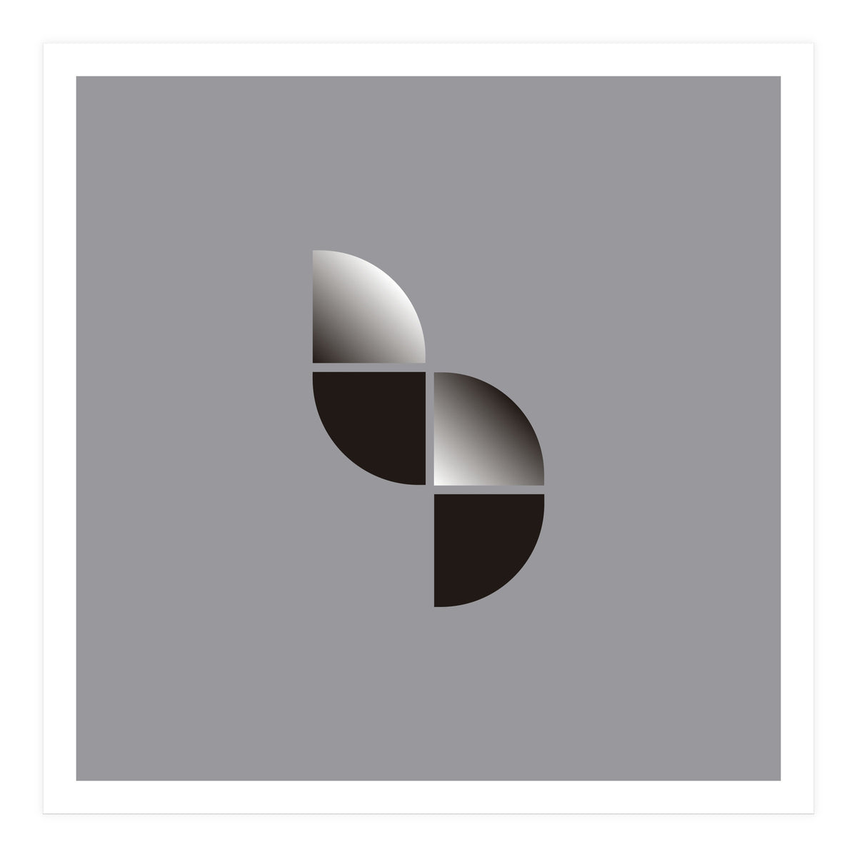 Abstract modern BW32 (Print Only)