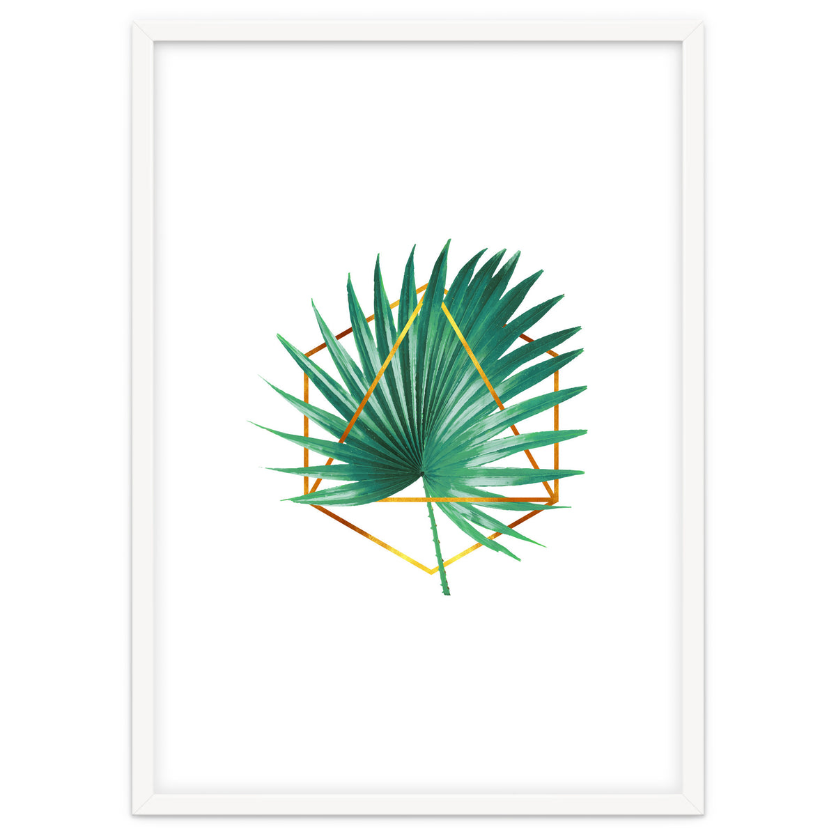 Tropical Palm Leaf 01