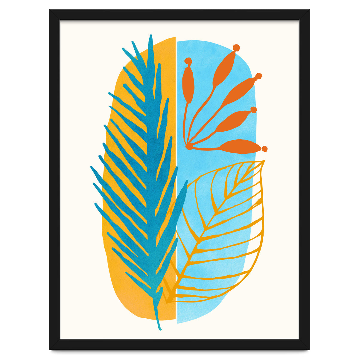 Beach Flora Abstract