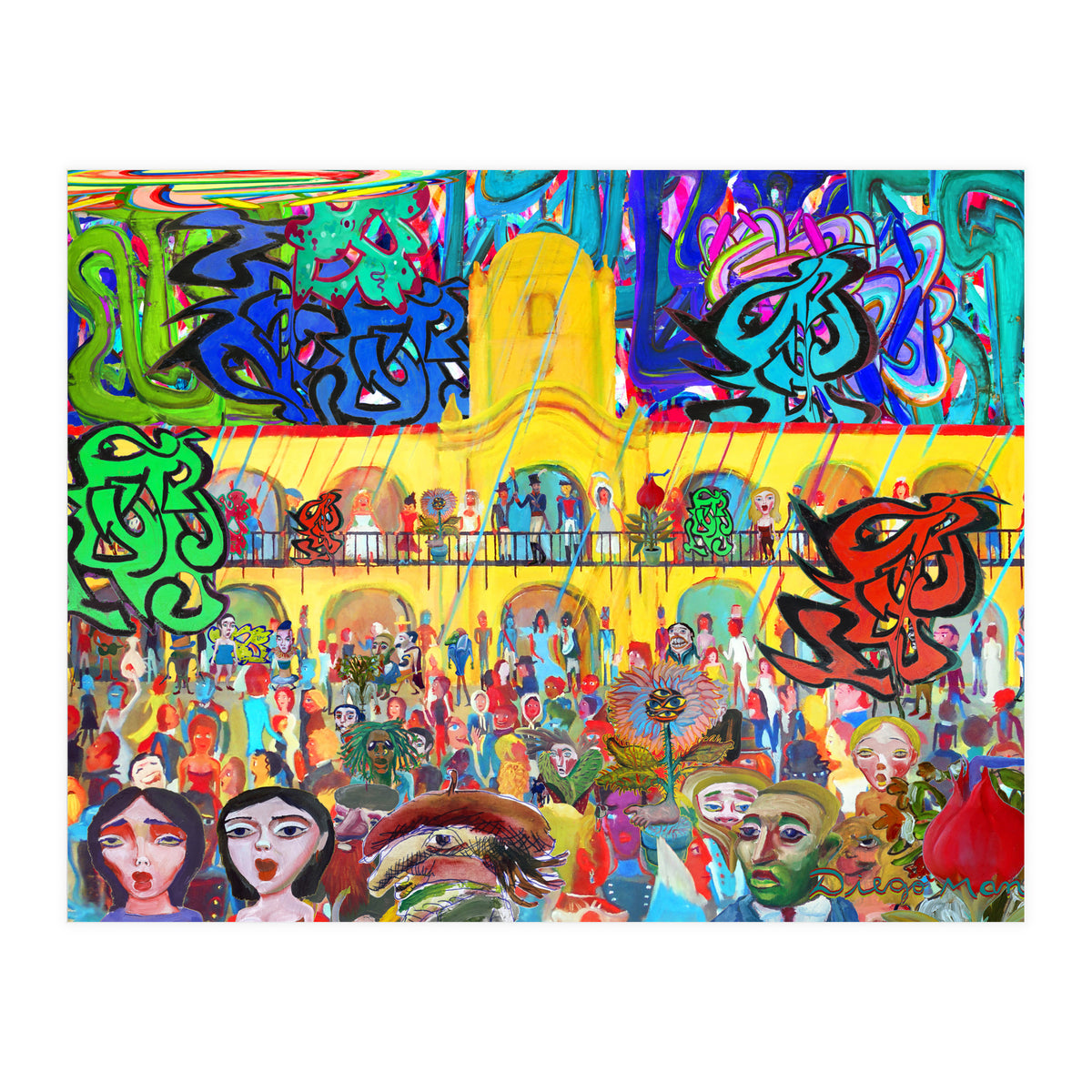 25 De Mayo Pop Digital 17 (Print Only)