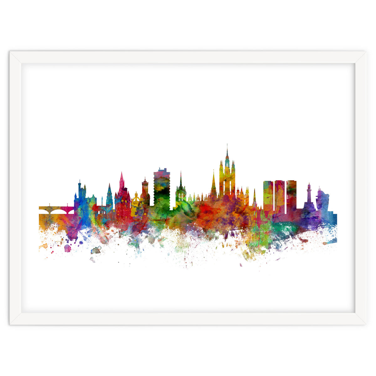 Aberdeen Scotland Skyline