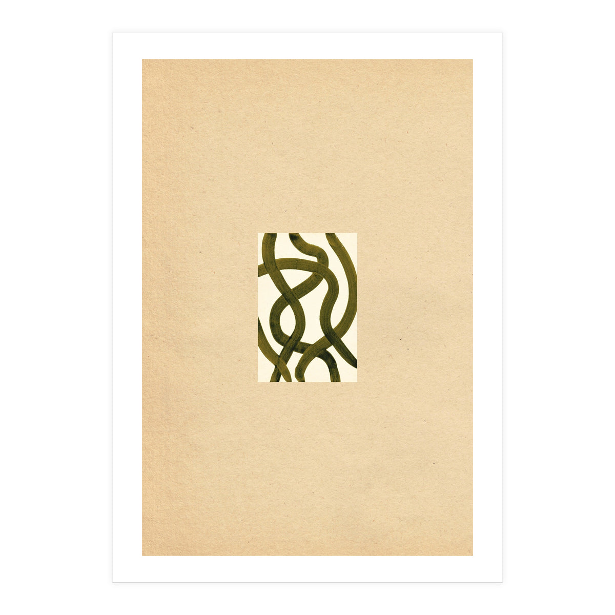 Vintage paper art (Print Only)