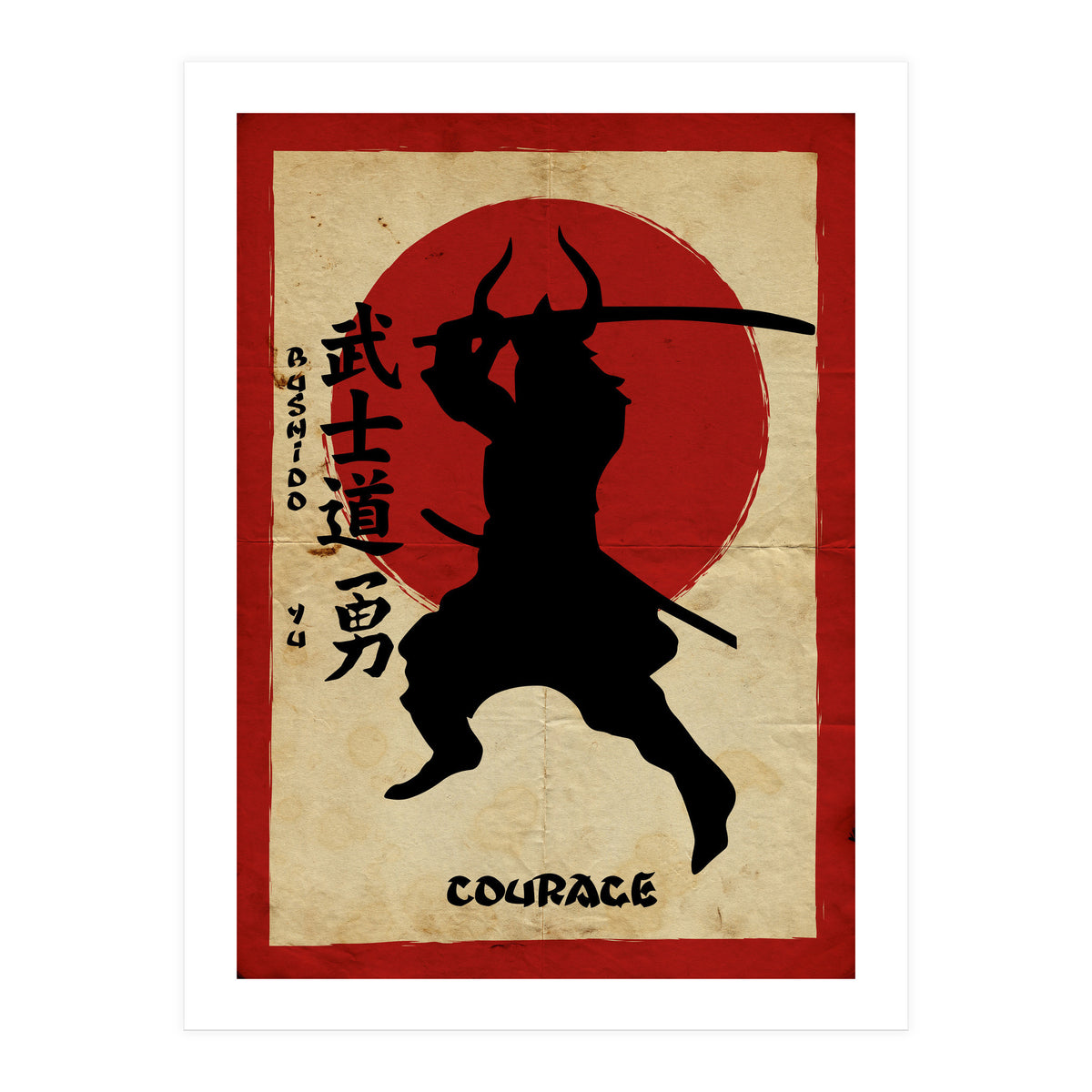 Bushido Courage (Print Only)