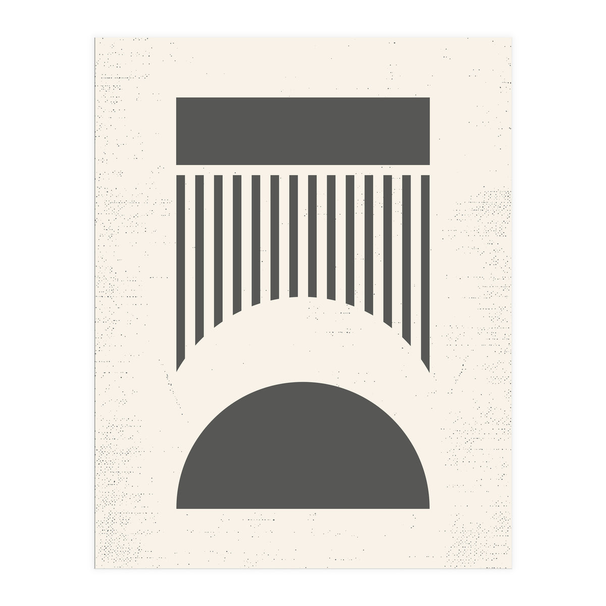 Mid Century Modern Geometry 01 (Print Only)