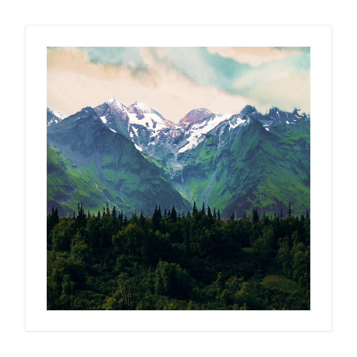 Escaping from woodland heights I (Print Only)