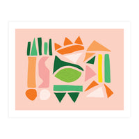 Watermelon Punch Abstract Art (Print Only)