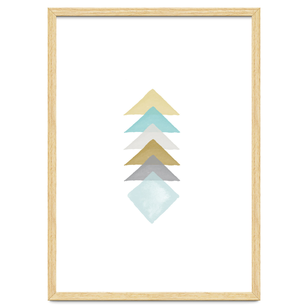 Watercolor Triangles