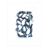 Indigo Blue Botanical Leaves No. 10 (Print Only) thumbnail