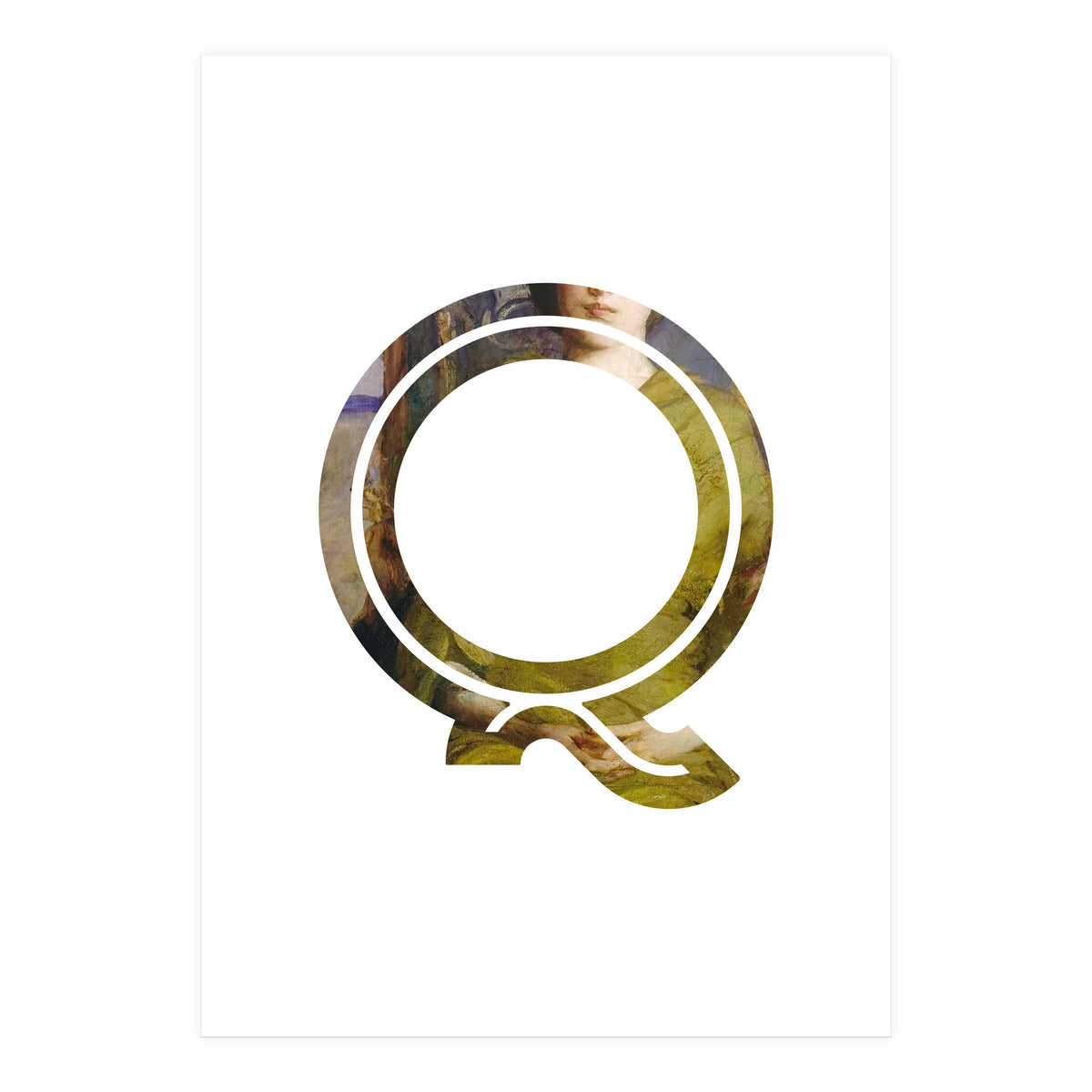 Letter Q - (Impress) (Print Only)