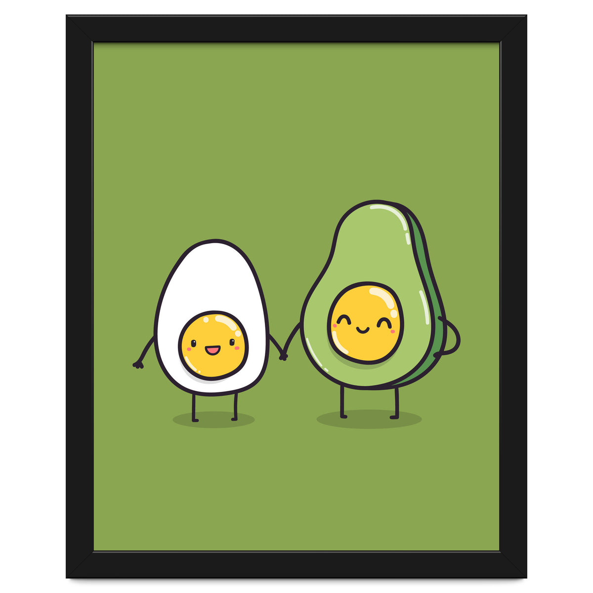 Egg Avocado best friends