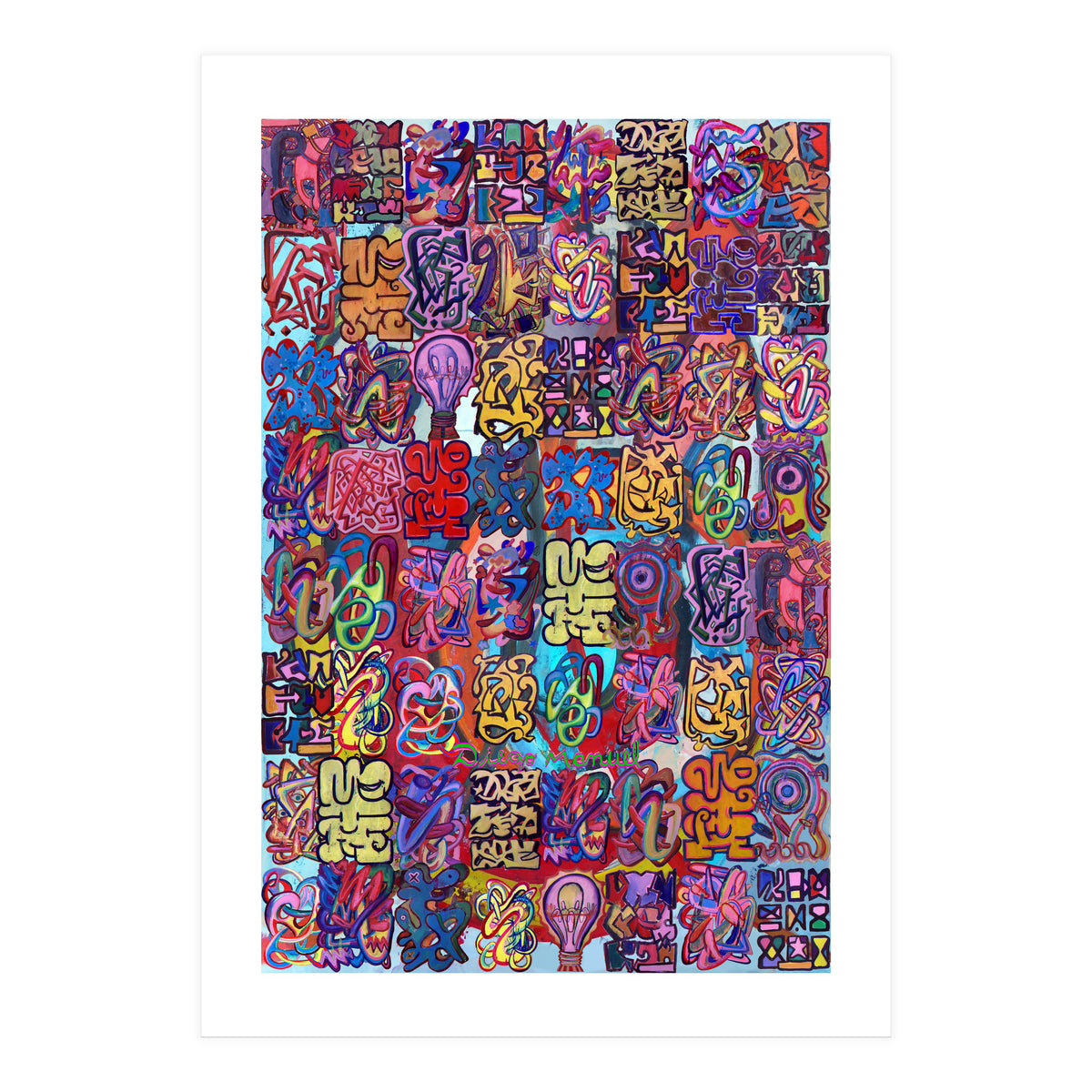 Graffiti Digital 2022 345 (Print Only)