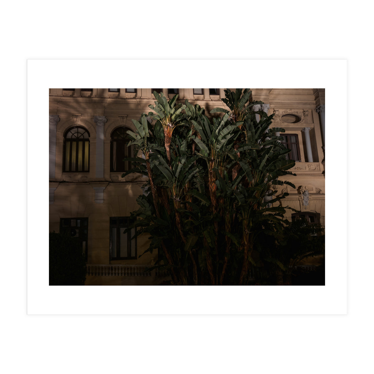 Malaga at Night (Print Only)