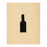 Abstract wine bottle (Print Only) thumbnail