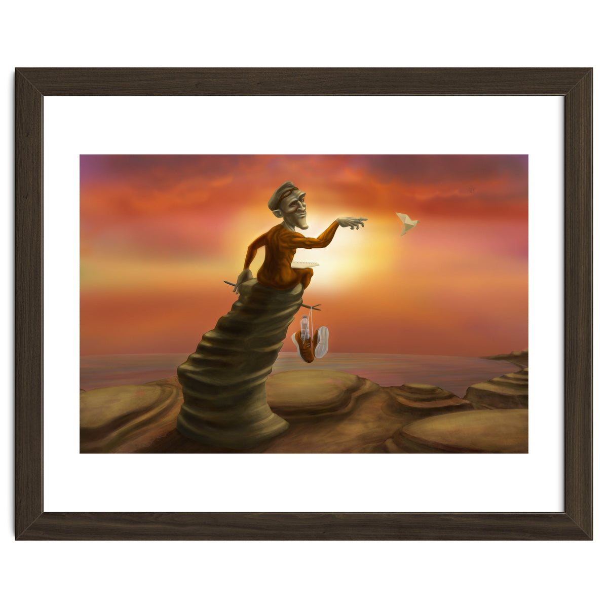 Superhero on a break