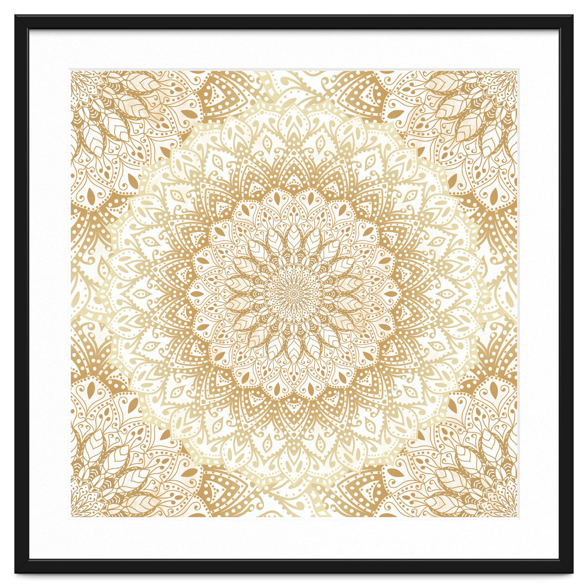 Mandalas For May Gold