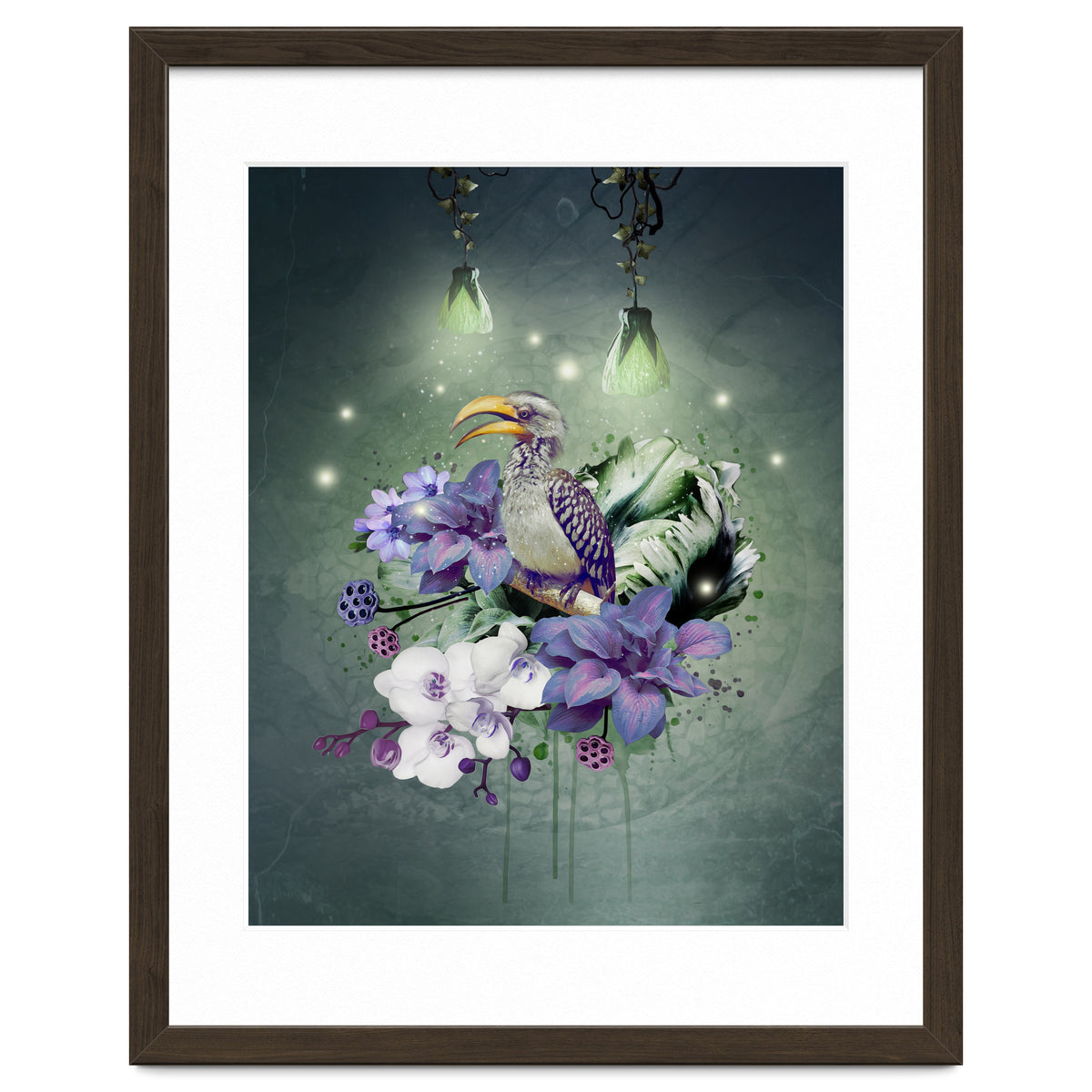 Floral Magic Hornbill