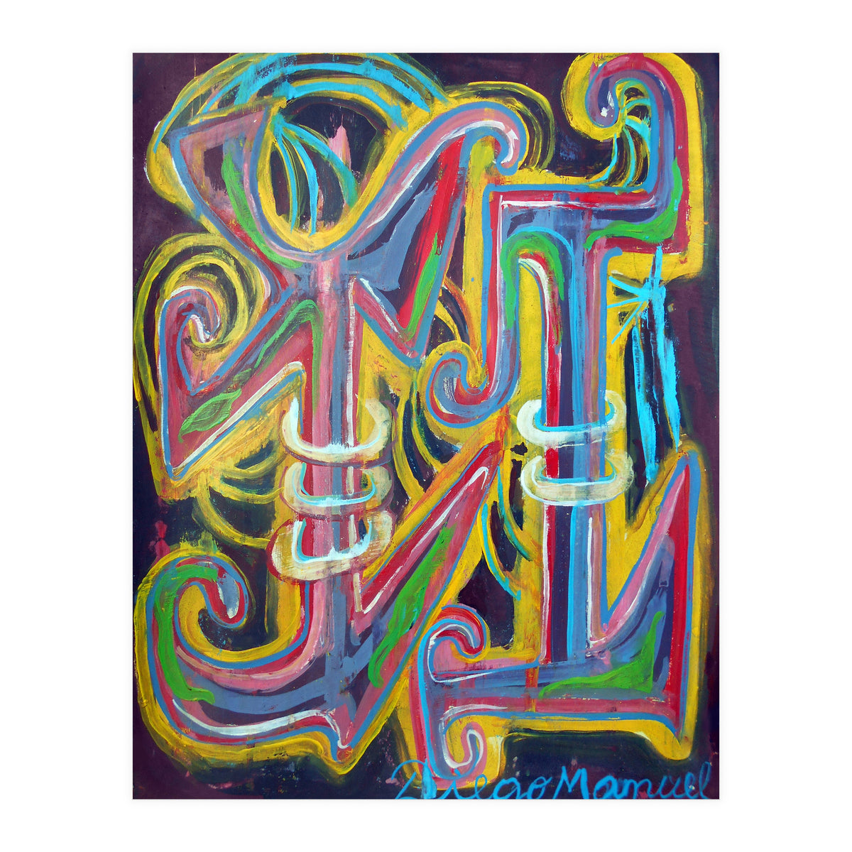 Pop Abstracto 2021 6 (Print Only)