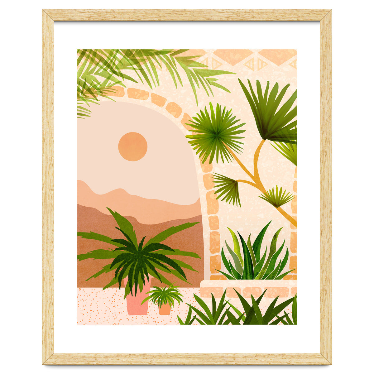 Southwest Summer Scene